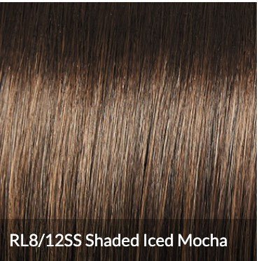 Raquel Welch Born to Shine Short Asymmetrical Wig, Average Cap, RL8/12SS Iced Mocha