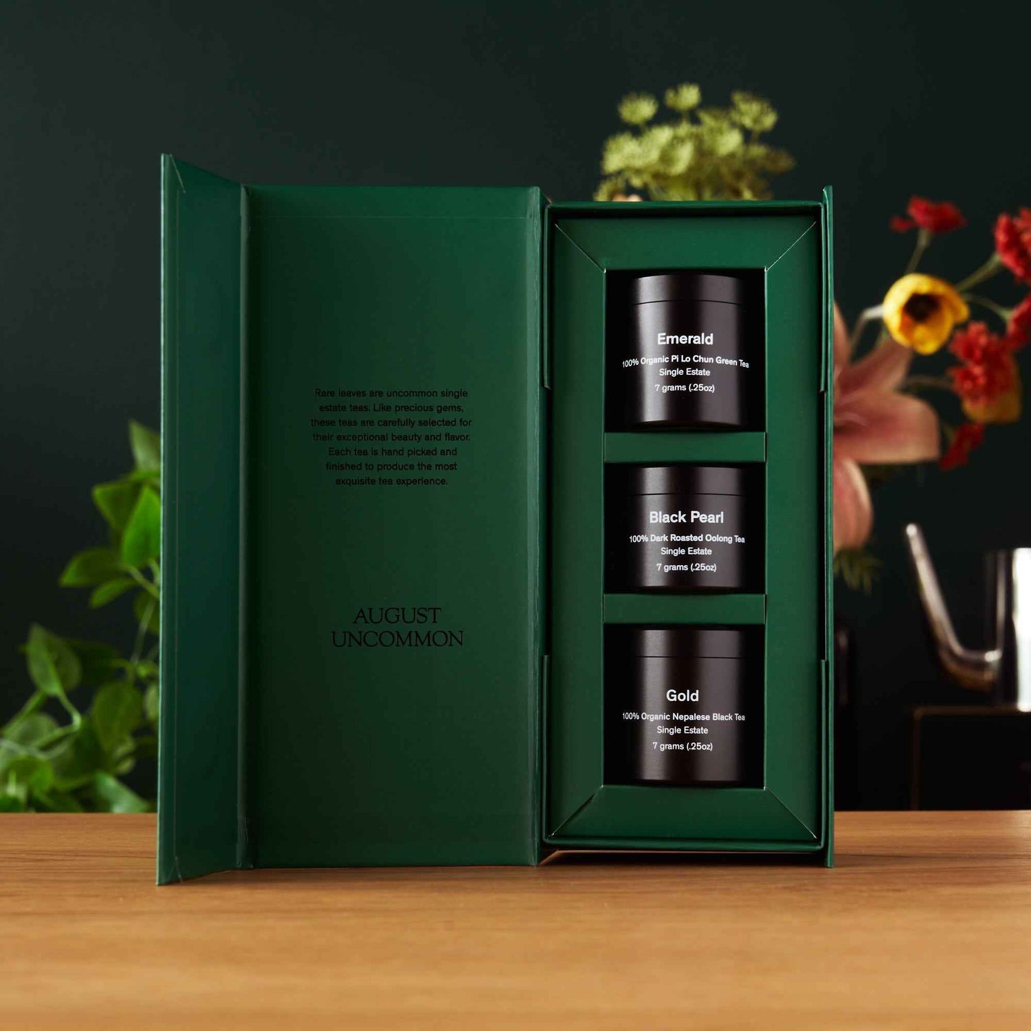 Rare Leaves Single Origin Tea Mini Tin Sampler