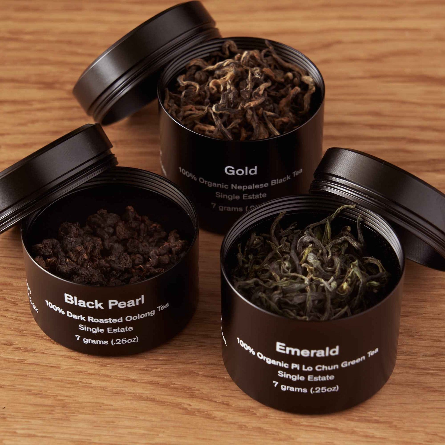 Rare Leaves Single Origin Tea Mini Tin Sampler