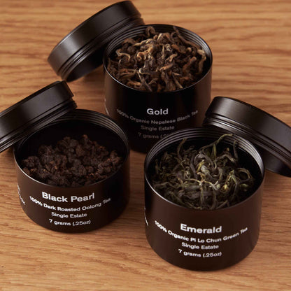 Rare Leaves Single Origin Tea Mini Tin Sampler