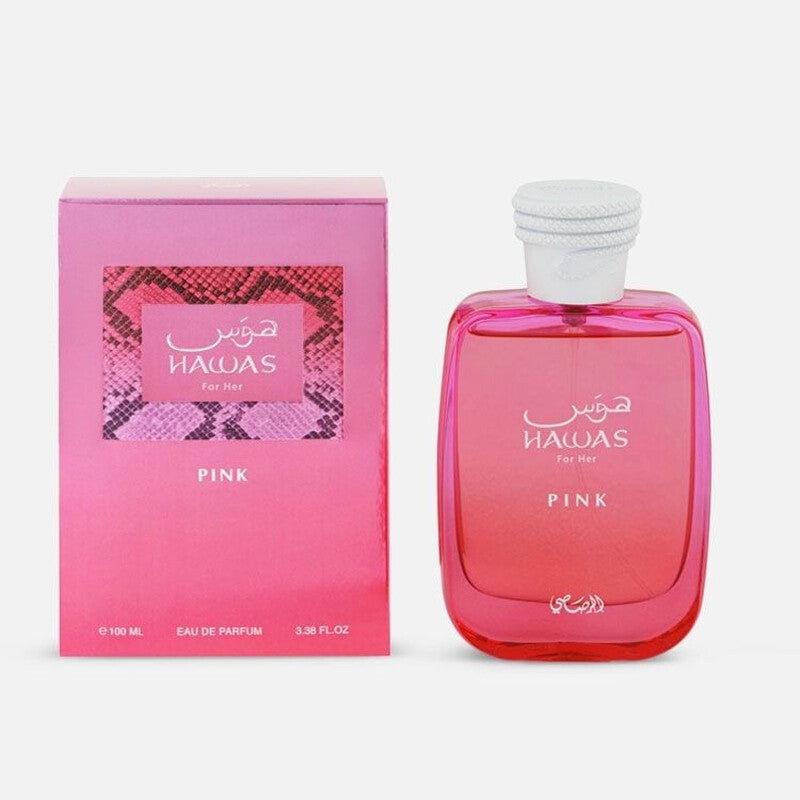 Rasasi Ladies Hawas Pink EDP Spray 3.4 oz for woman  DestGlow