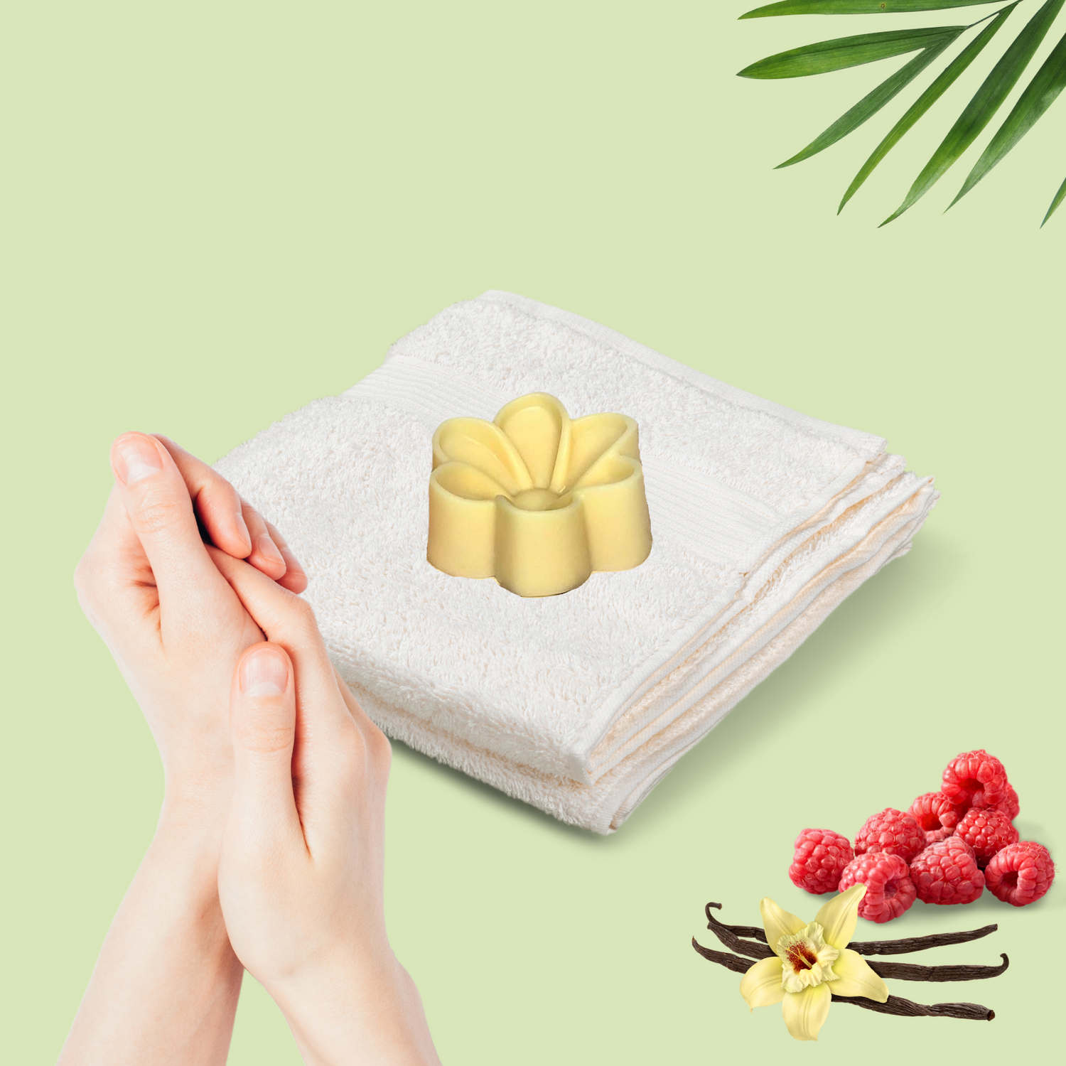 Flower Shaped Lotion Bar by Hippotanicals