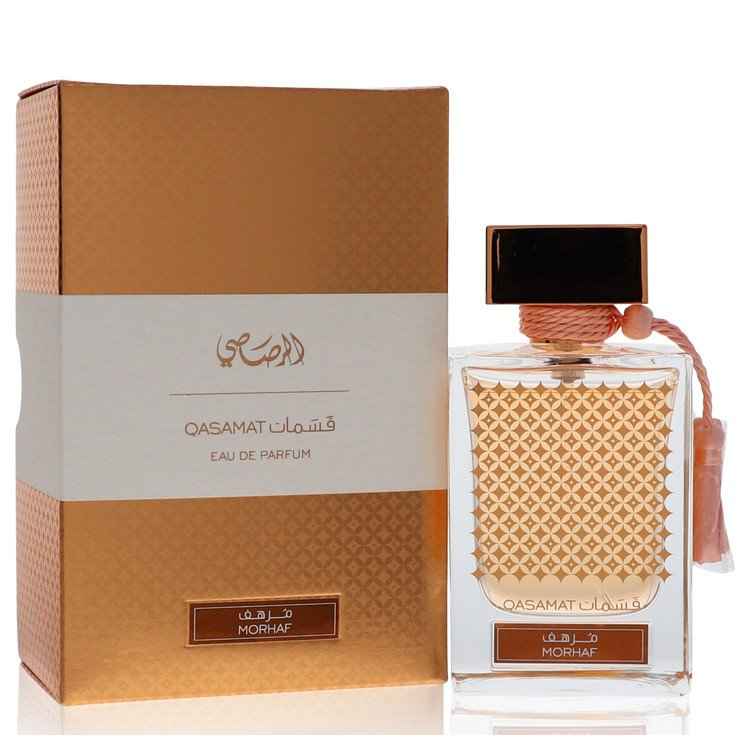 Rasasi Qasamat Morhaf by Rasasi Eau De Parfum Spray (Unisex) 2.2 oz for Women