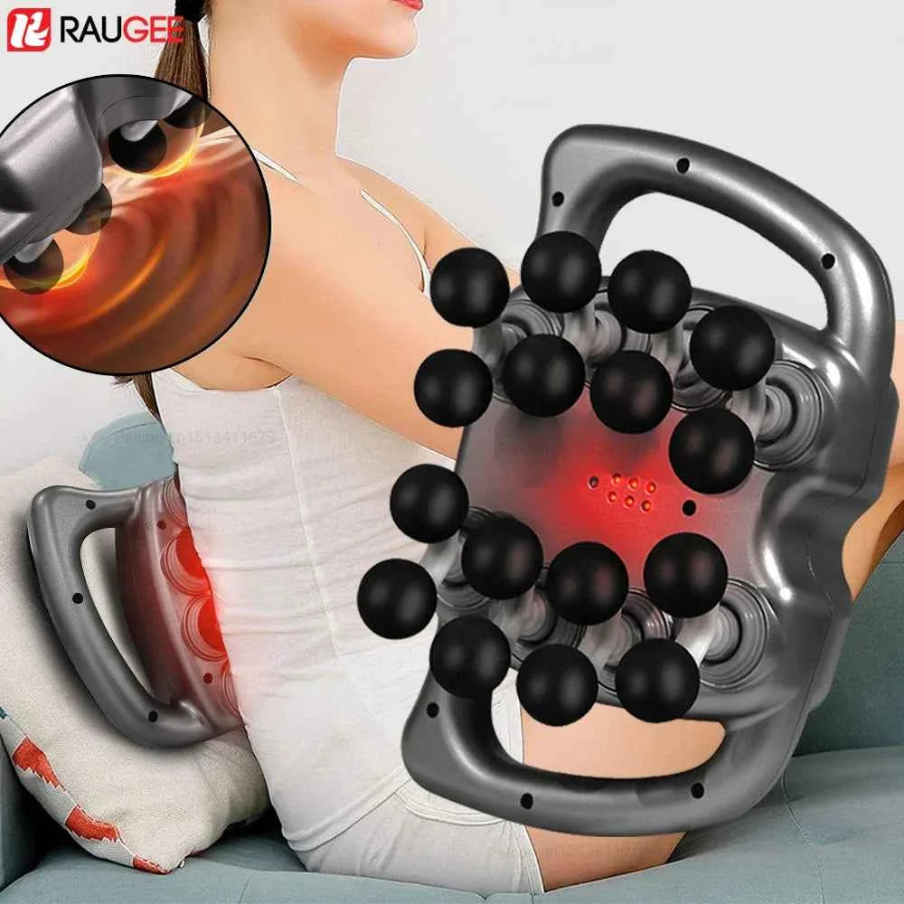 ThermaPulse™ Deep Tissue Massage Gun – Percussion &amp; Heat Therapy Device