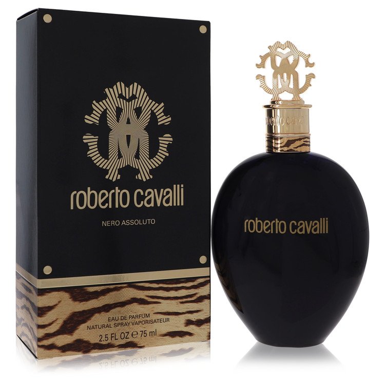 Roberto Cavalli Nero Assoluto by Roberto Cavalli Eau De Parfum Spray 2.5 oz for Women 