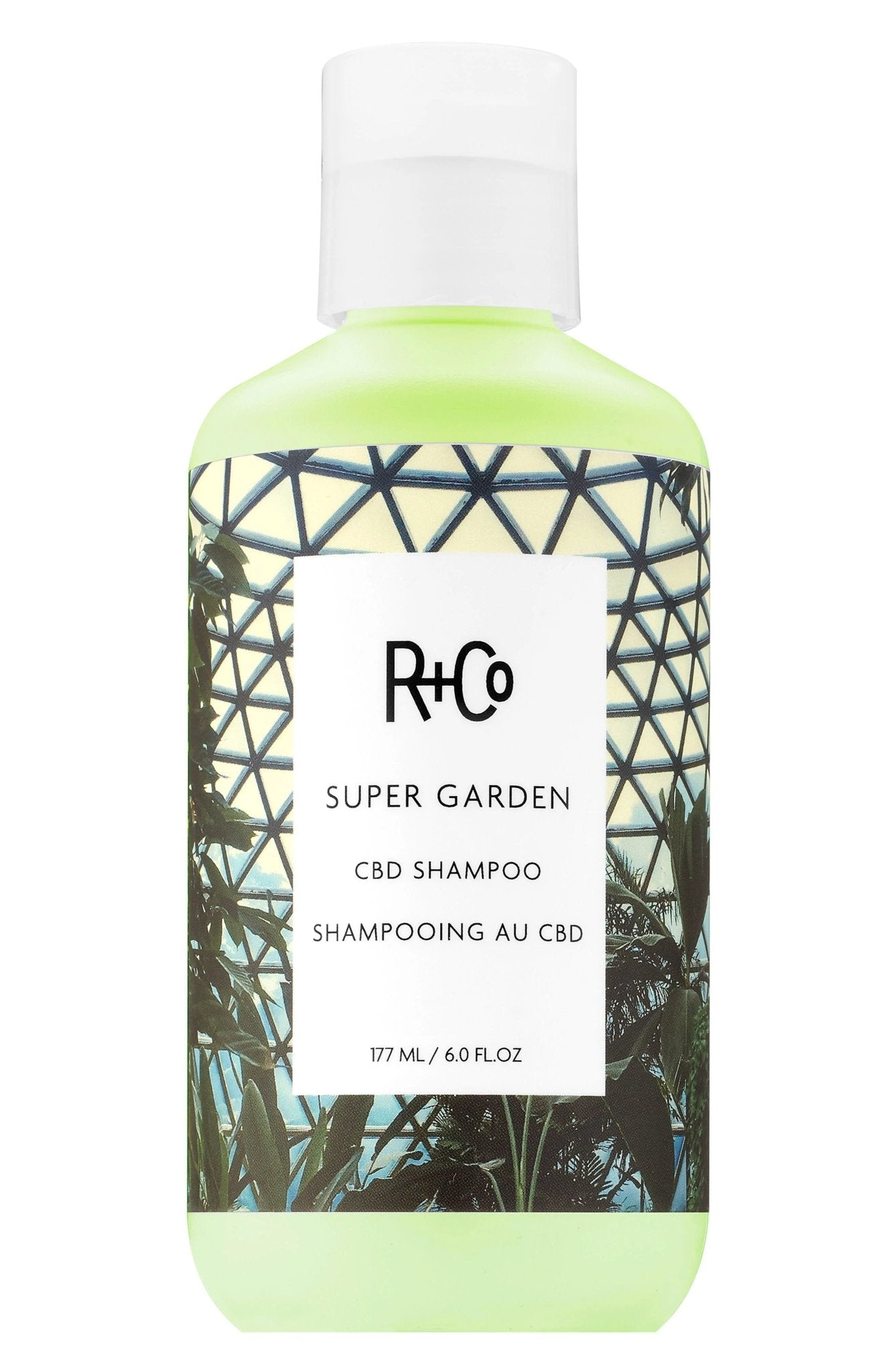 R+Co Super Garden CBD Soothing Shampoo, 8.5 oz