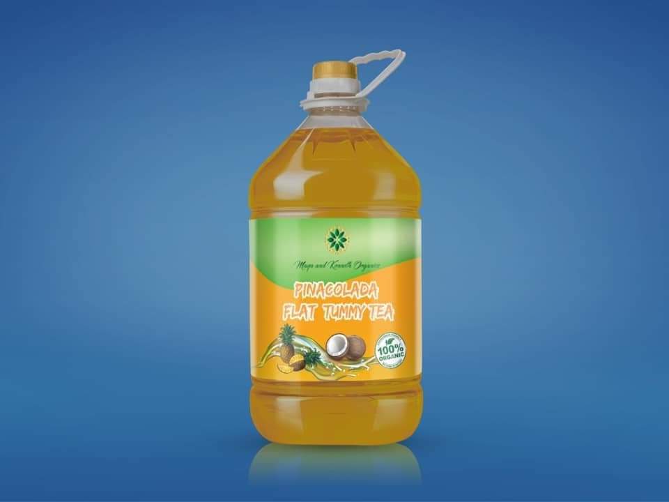 Pineapple Lemonade Detox Tea – Natural Cleanse &amp; Digestive Support by Seamoss depot