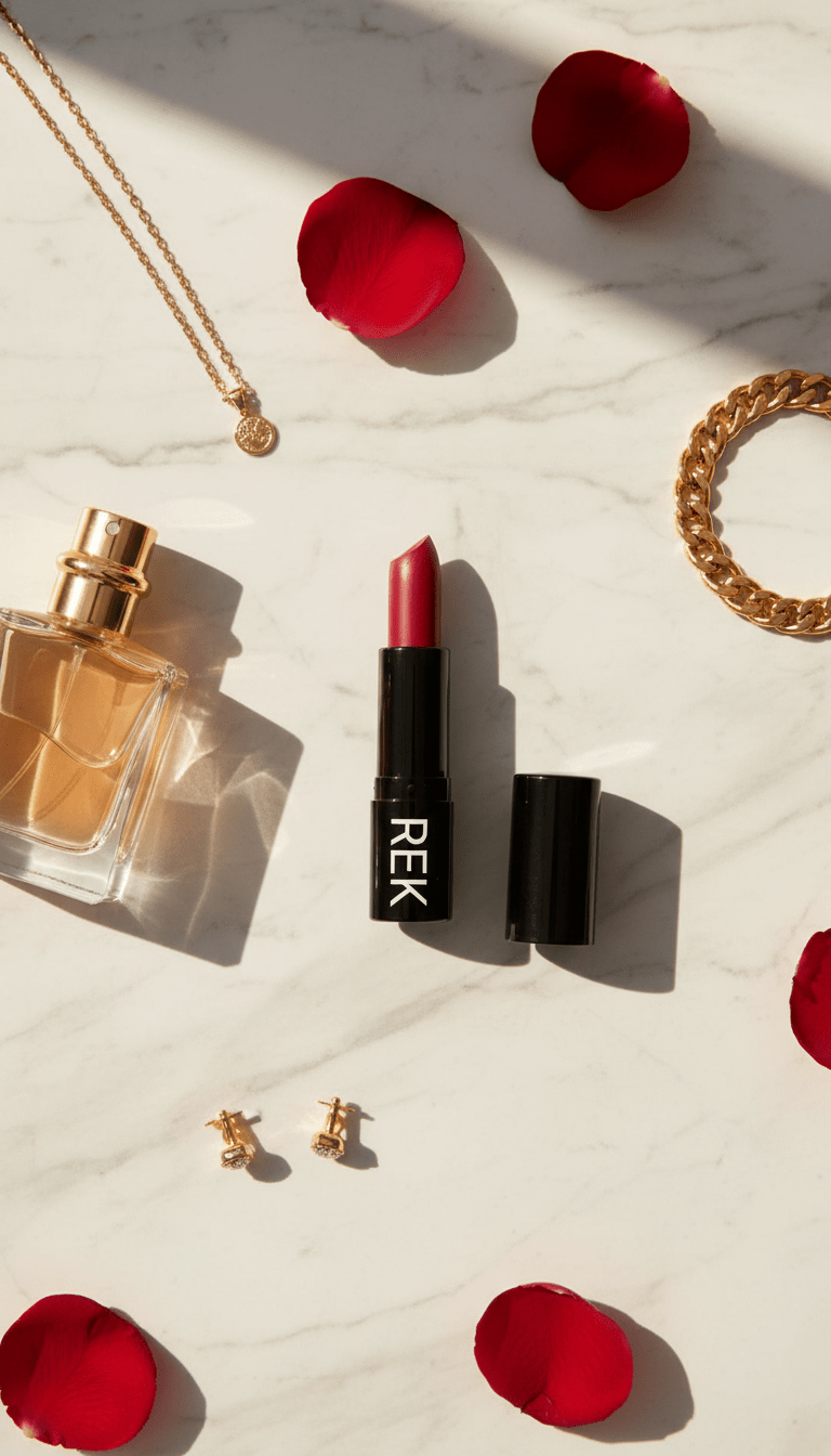 REK Matte Lipstick — Luxury Clean, Long-Lasting Vegan Formula | REK Cosmetics