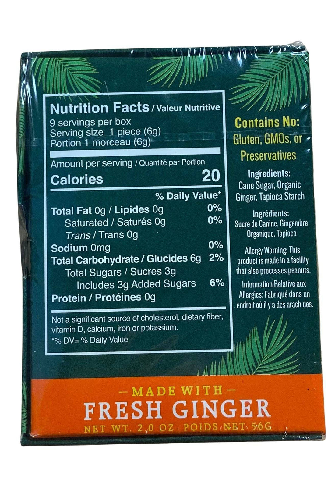 Ginger Chews, Reeds by Country Life Natural Foods