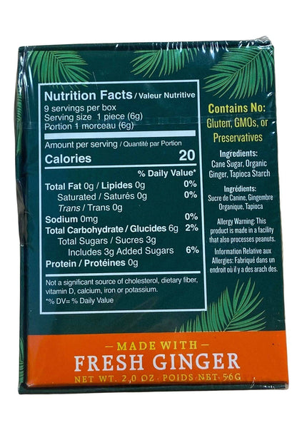 Ginger Chews, Reeds by Country Life Natural Foods