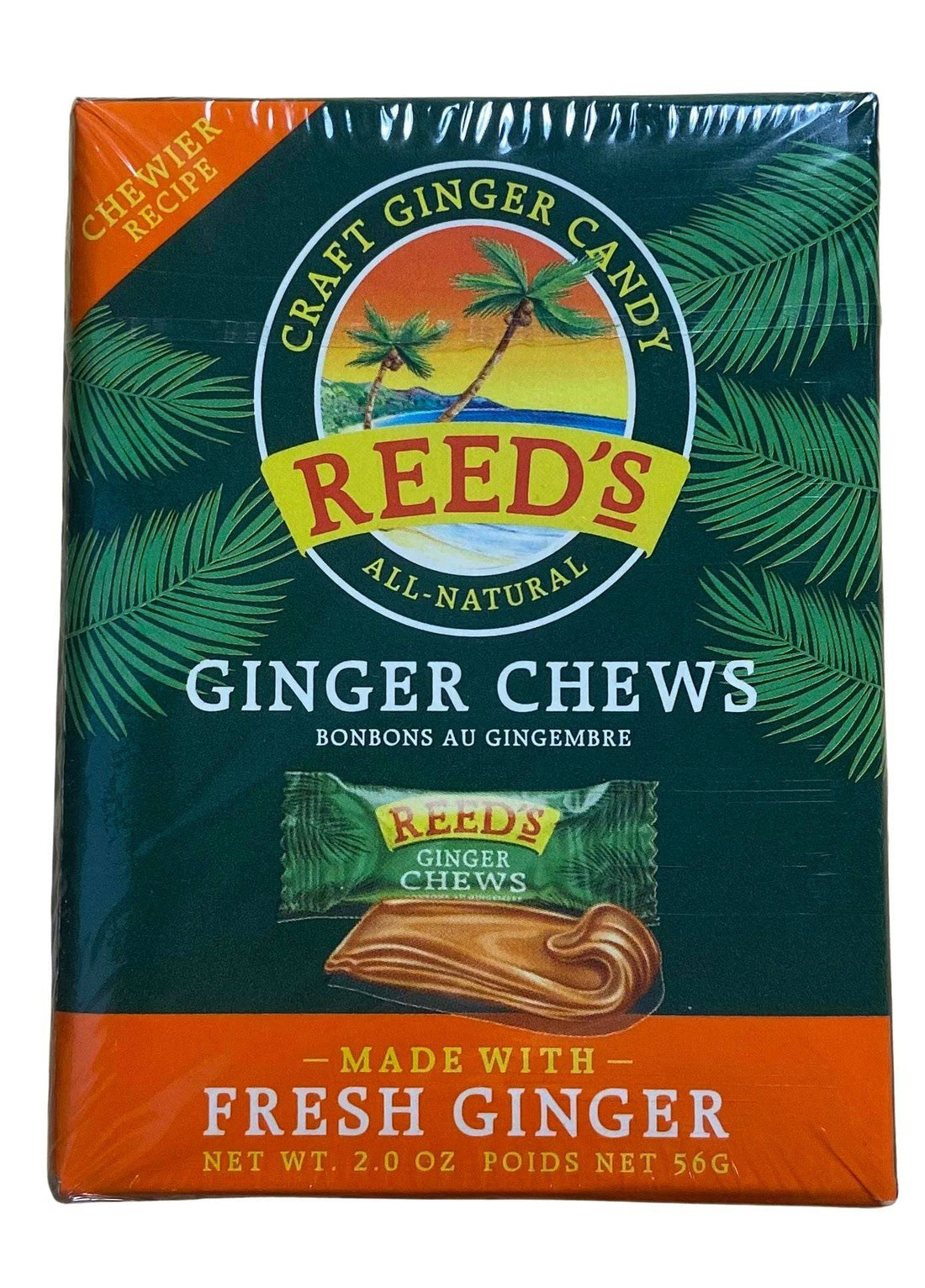 Ginger Chews, Reeds by Country Life Natural Foods