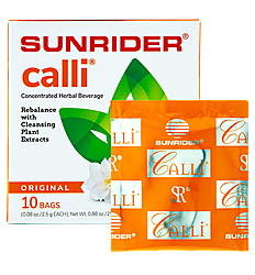 NOW AVAILABLE Calli Natural Herbal Tea | by Sunrider