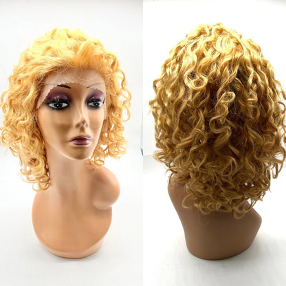 VIP Remy Human Hair Lace Front Wig &
