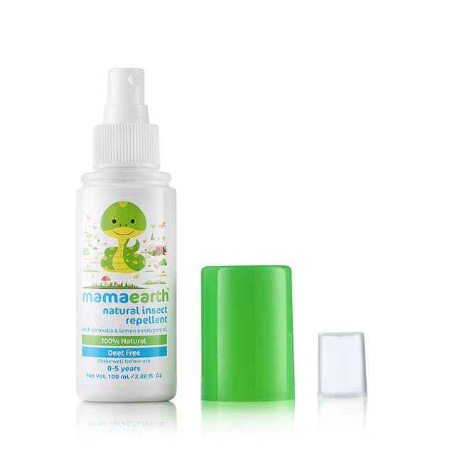 Mamaearth Natural Mosquito Repellent with Citronella &amp; Lemongrass Oil