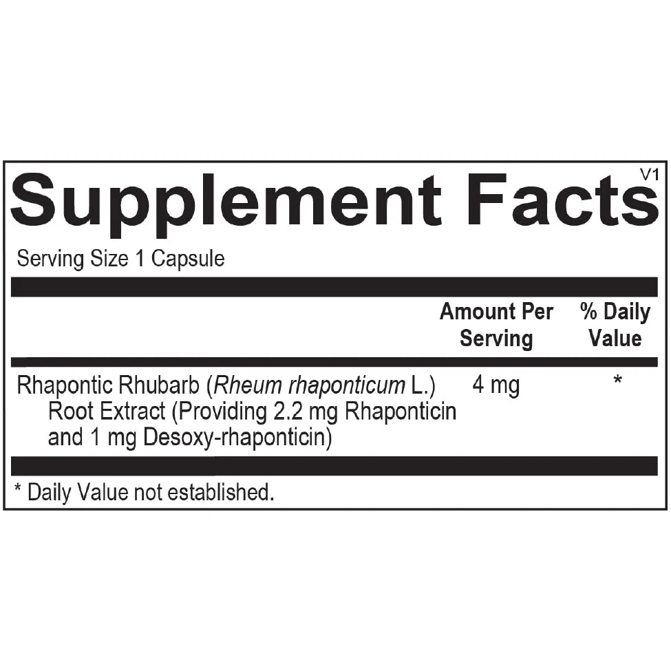 Rhubestryn Menopause Symptom Relief - 30 Capsules by Pasteur Pharmacy