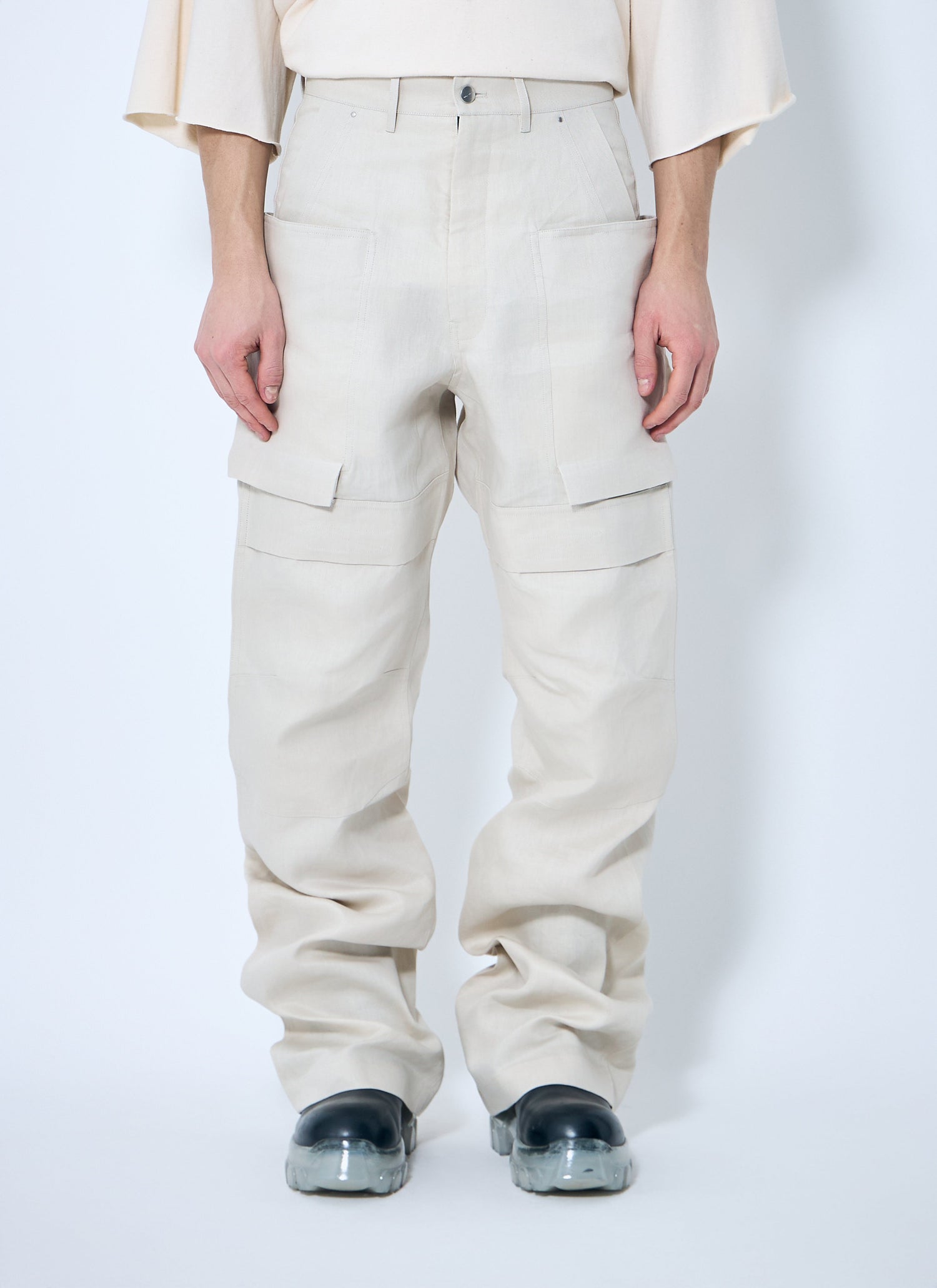 Rick Owens Men Stefan Cargo Pants by Luosophy