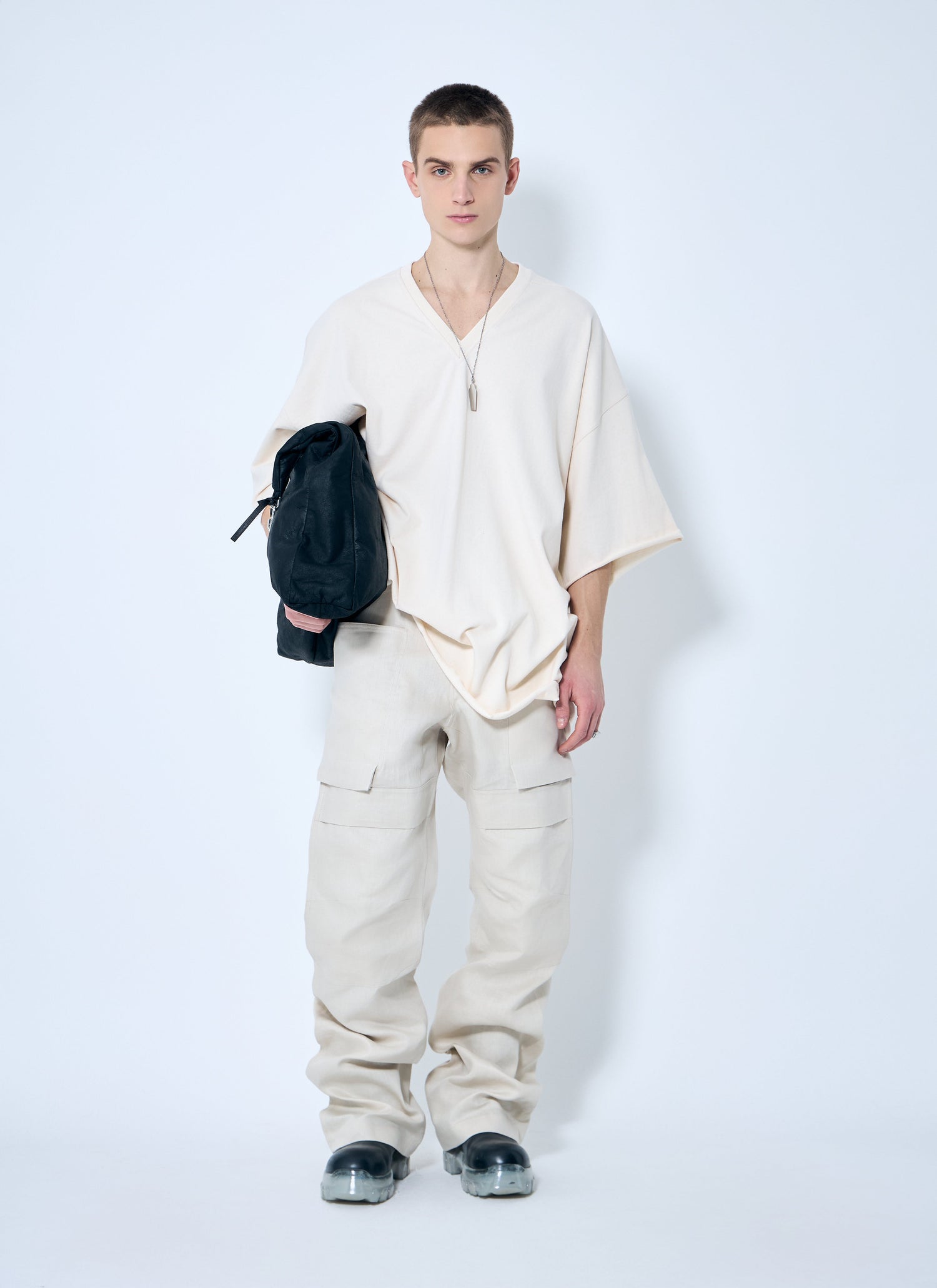 Rick Owens Men Stefan Cargo Pants by Luosophy