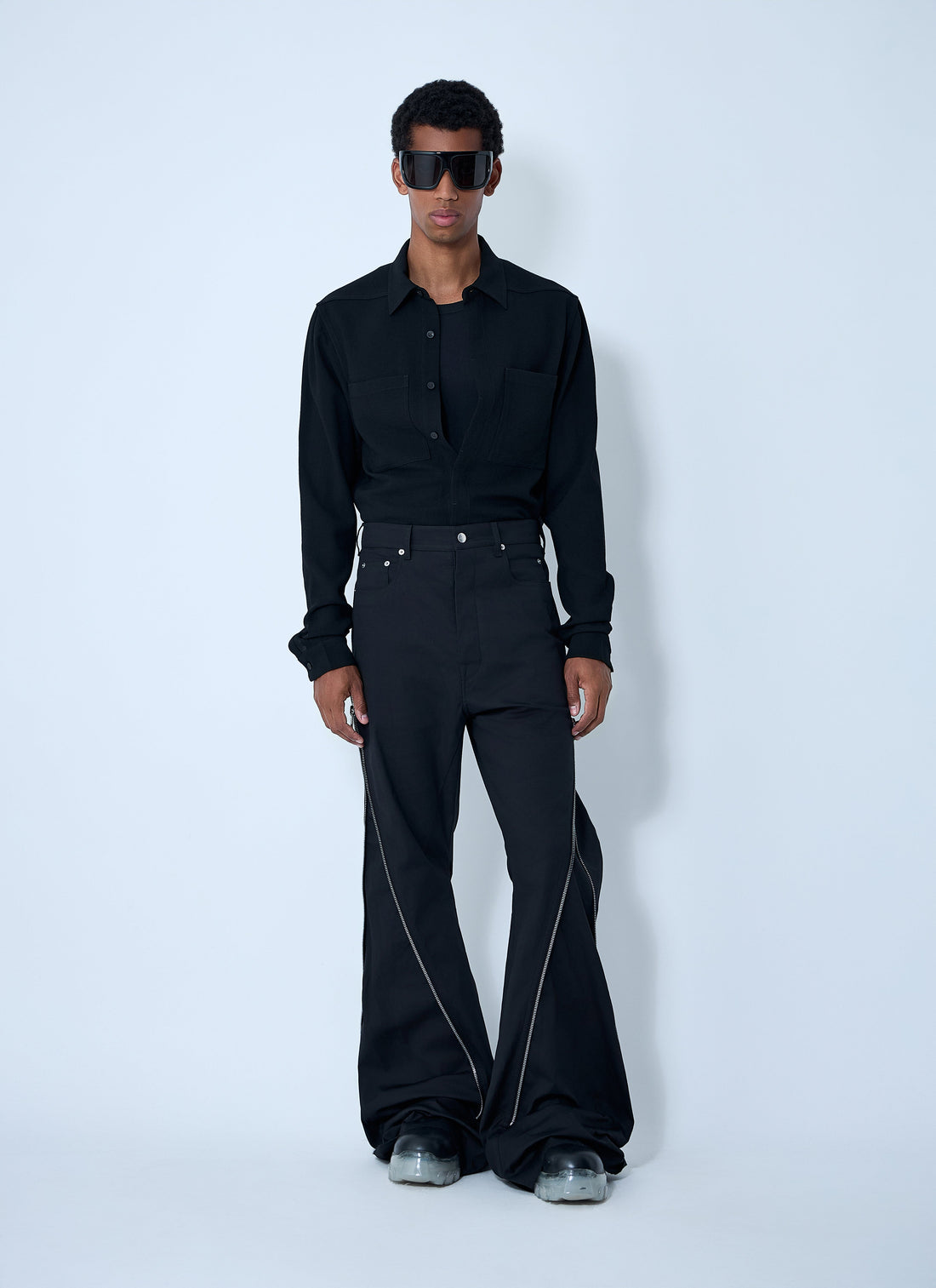 Rick Owens Men Work Shirt by Luosophy