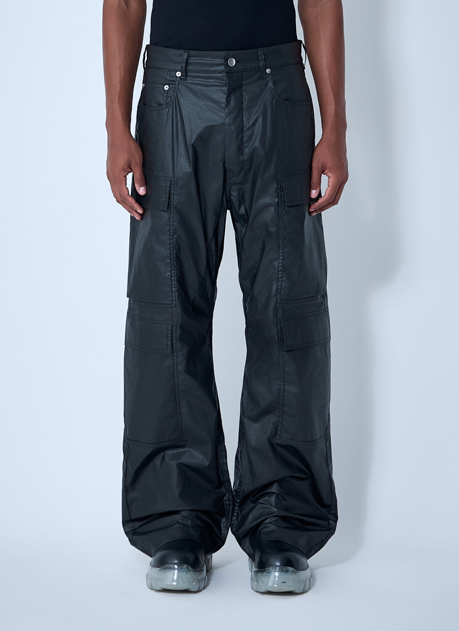 Rick Owens Men Double Cargo Jeans by Luosophy