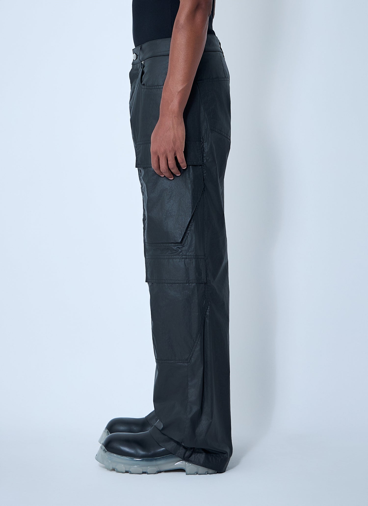 Rick Owens Men Double Cargo Jeans by Luosophy