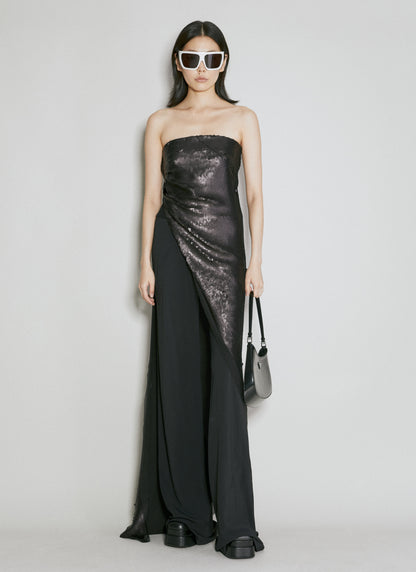 Rick Owens Women Long Sequin Top by Luosophy