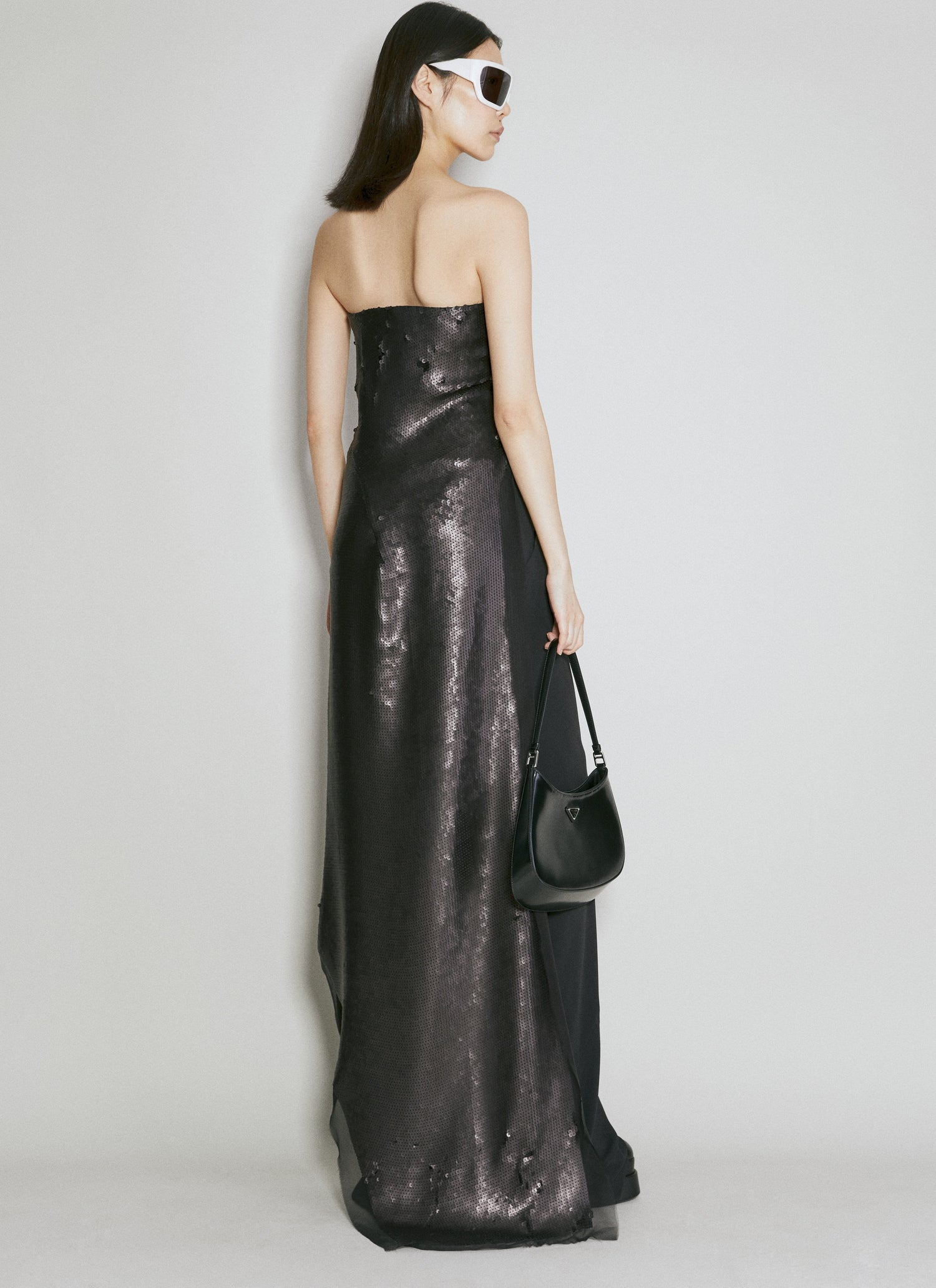 Rick Owens Women Long Sequin Top by Luosophy