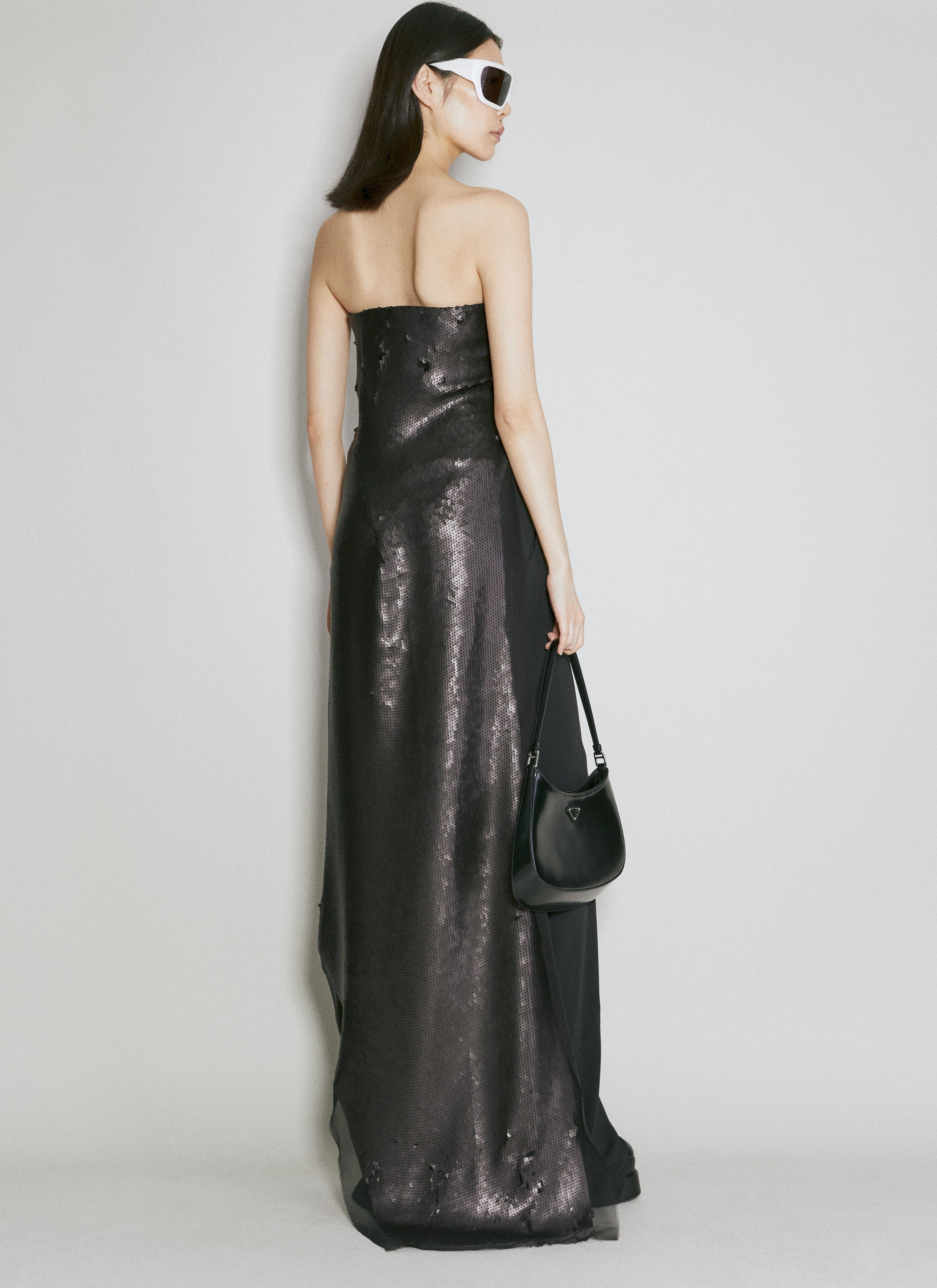 Rick Owens Women Long Sequin Top by Luosophy