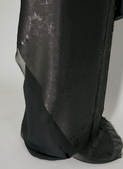 Rick Owens Women Long Sequin Top by Luosophy