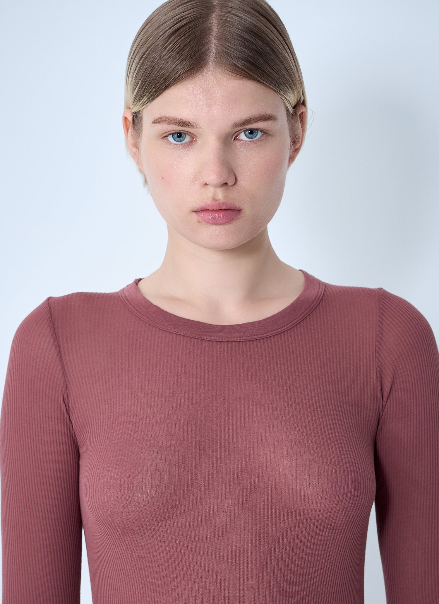 Rick Owens Women Ribbed Long Sleeve Top by Luosophy