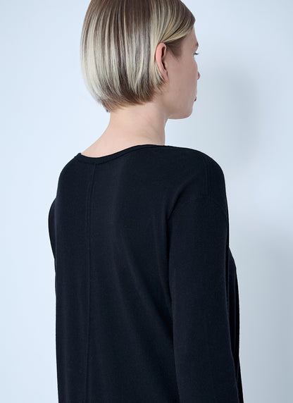 Rick Owens Women Hiked Long Sleeve Top by Luosophy
