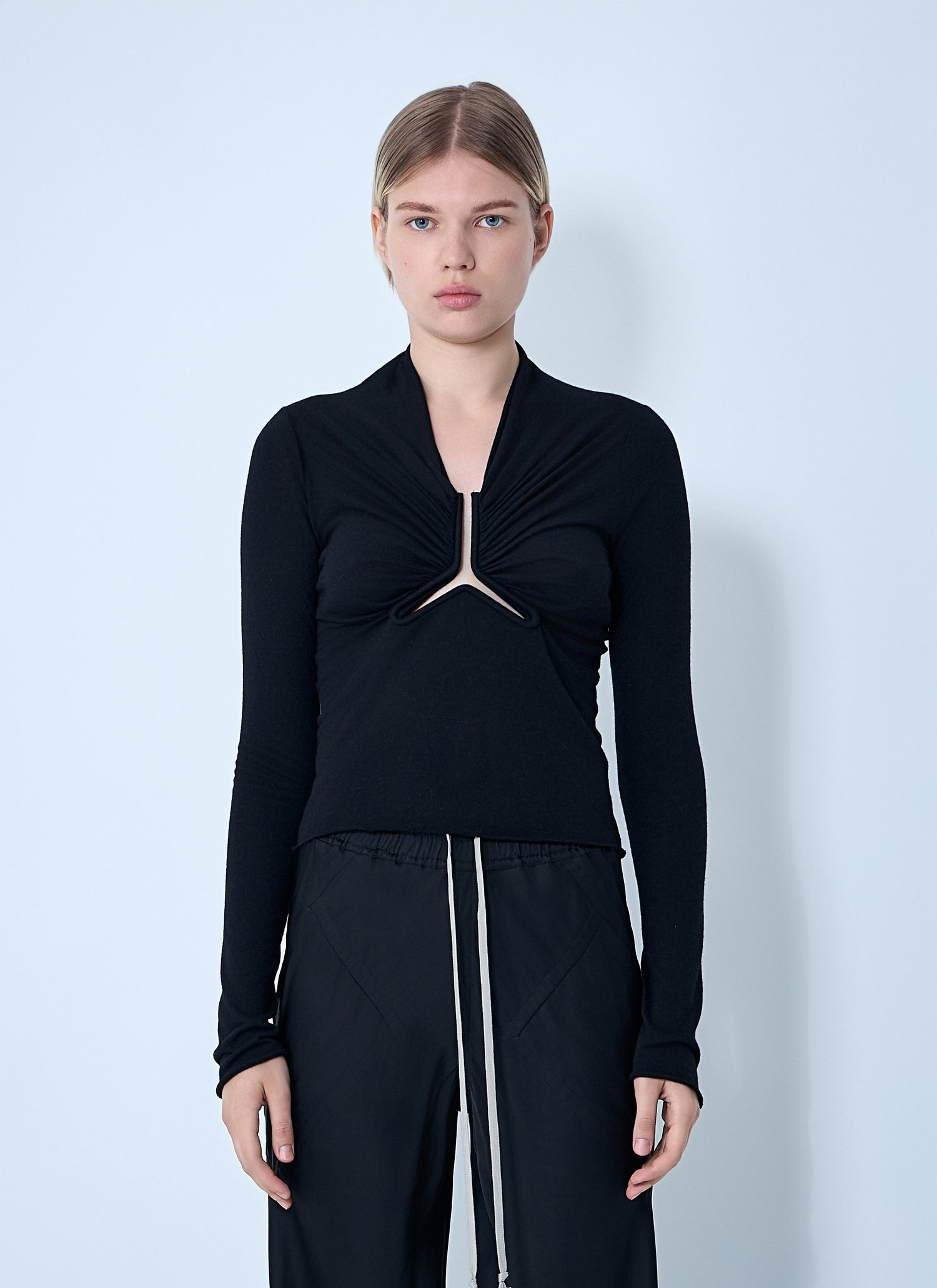 Rick Owens Women Allanah Long Sleeve Top by Luosophy