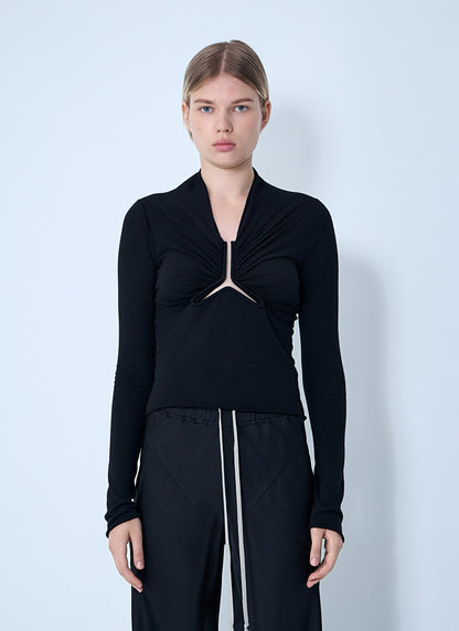 Rick Owens Women Allanah Long Sleeve Top by Luosophy