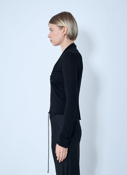 Rick Owens Women Allanah Long Sleeve Top by Luosophy