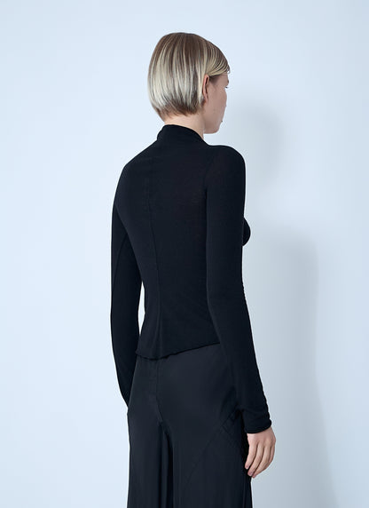 Rick Owens Women Allanah Long Sleeve Top by Luosophy
