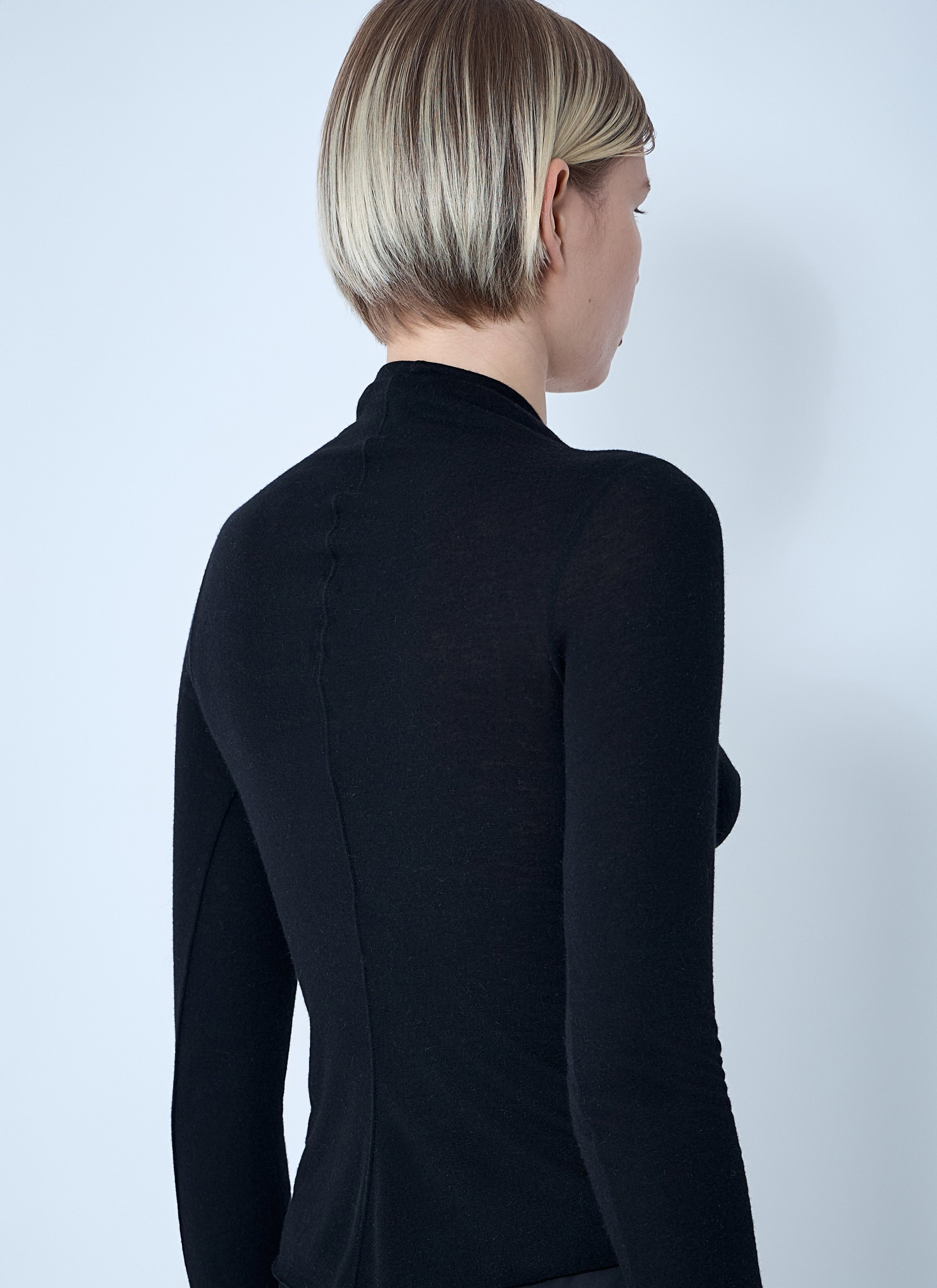 Rick Owens Women Allanah Long Sleeve Top by Luosophy