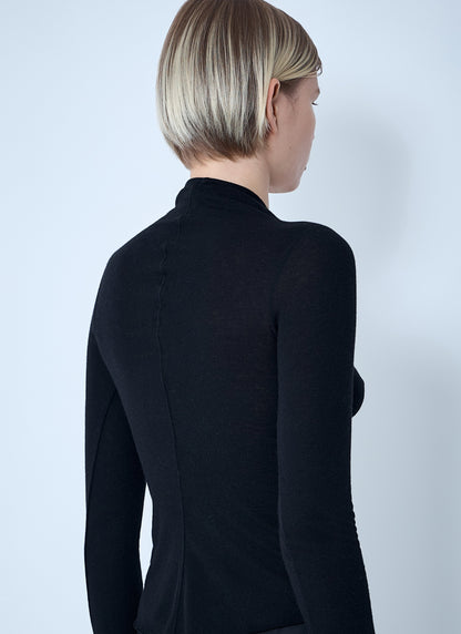 Rick Owens Women Allanah Long Sleeve Top by Luosophy