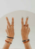 14k Gold Filled || Beaded Stretch Ring || Stackable