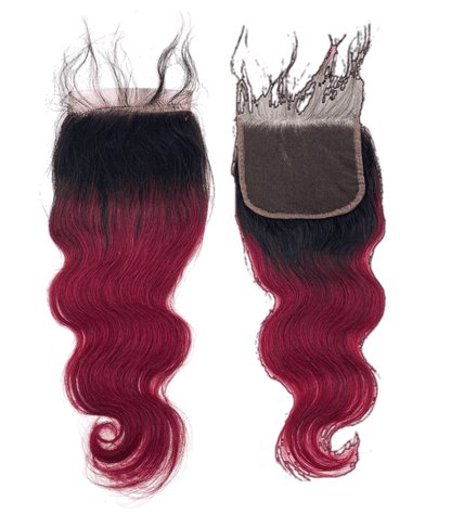 RIO Body Wave Closure 5x5, Wine