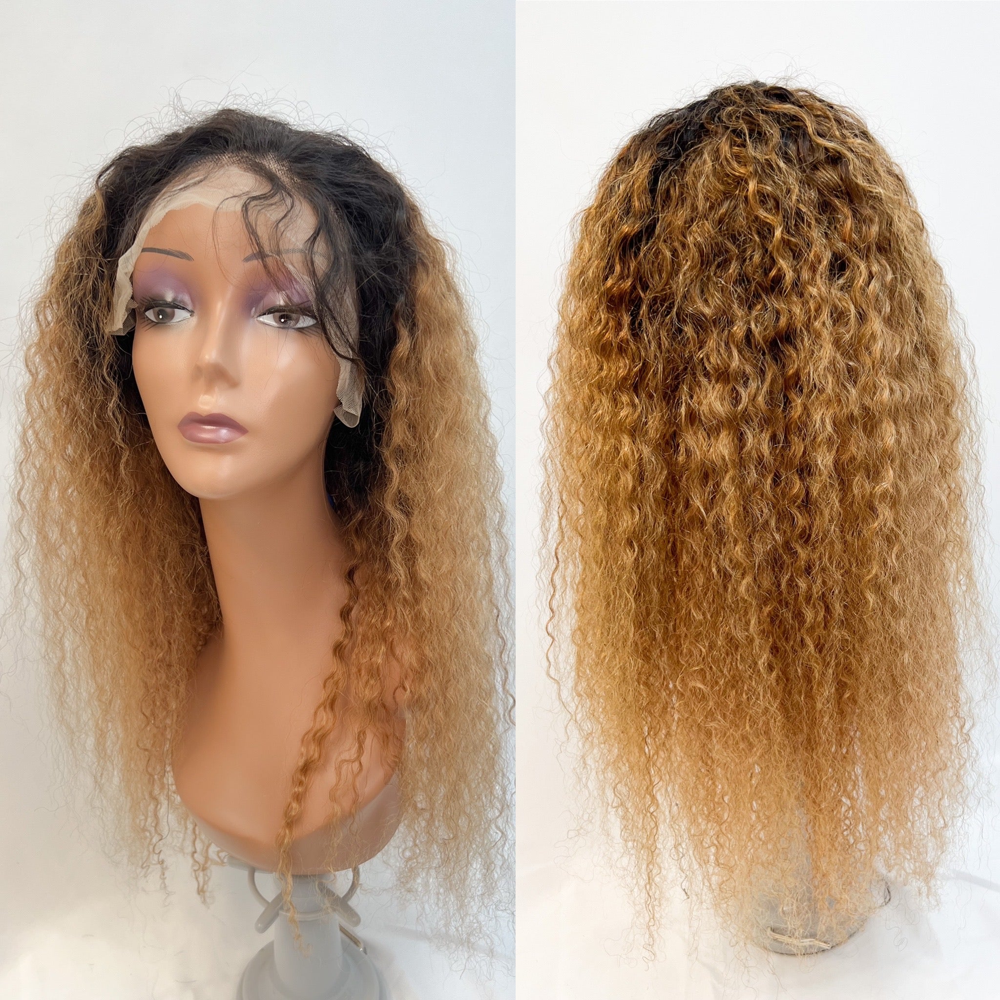 RIO Bohemian Lace Front Wig, Gold