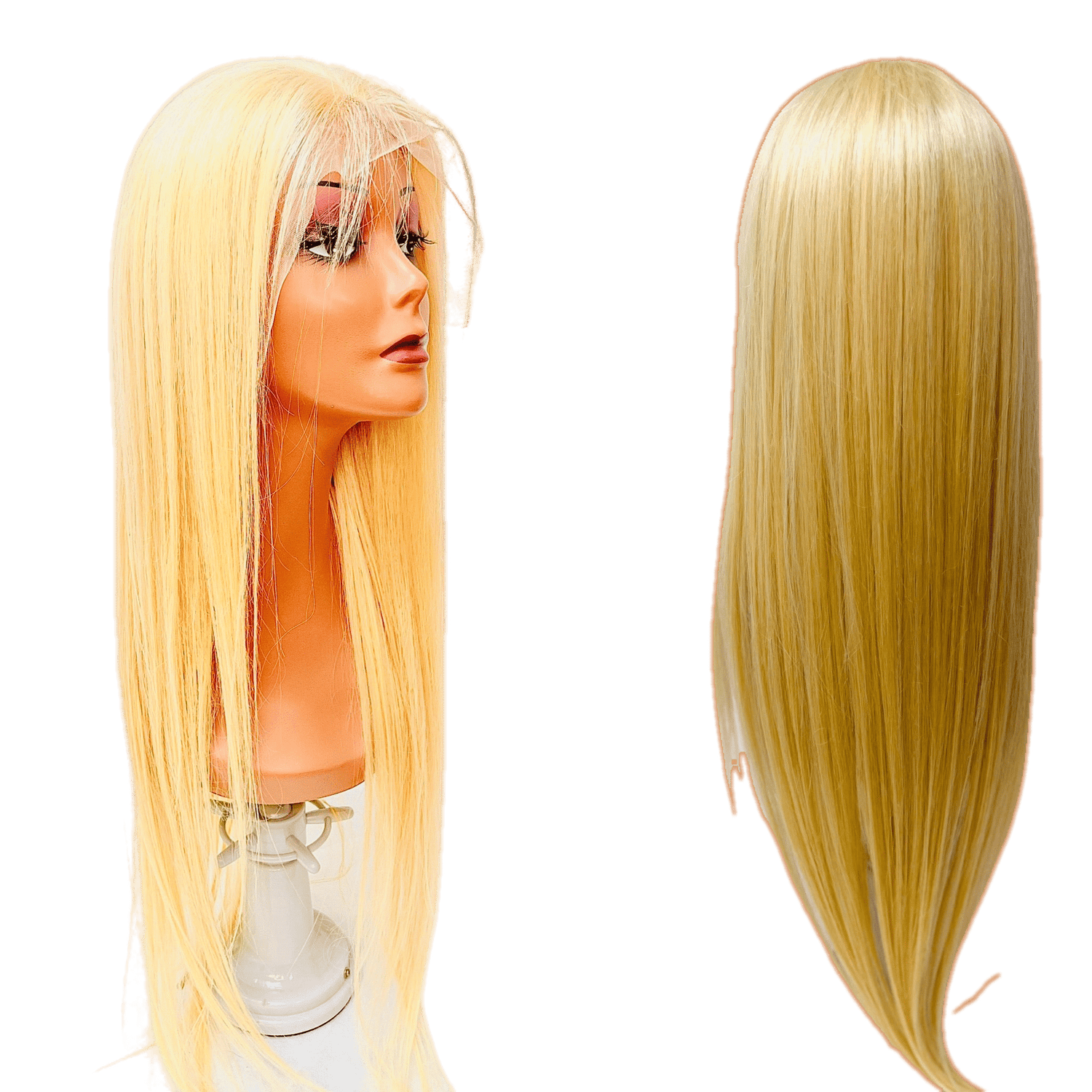 RIO Ukrainian Straight Human Hair Front Lace Wig