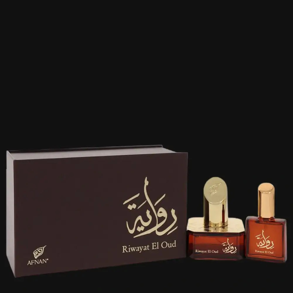 Riwayat El Oud + Free .67 oz Travel By Afnan Perfume for Women