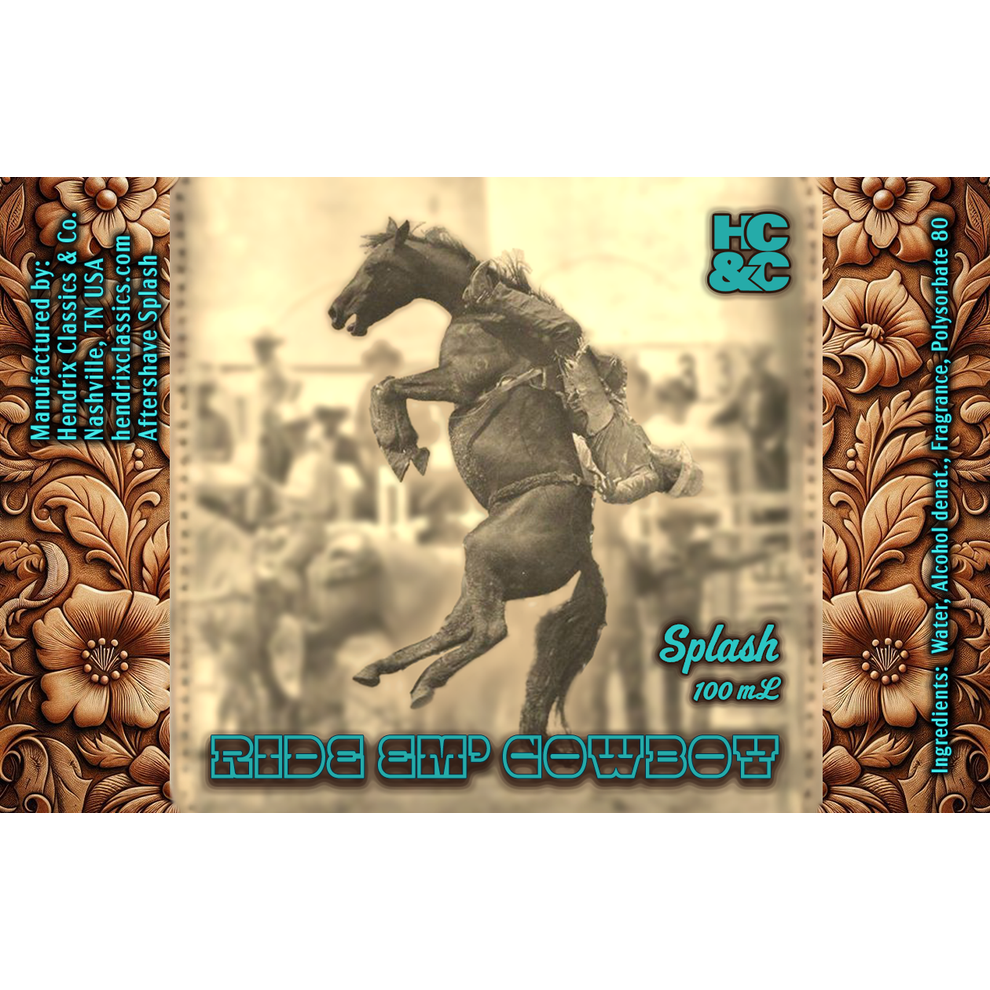 HC&amp;C Ride Em Cowboy Shaving Collection by Pasteur Pharmacy