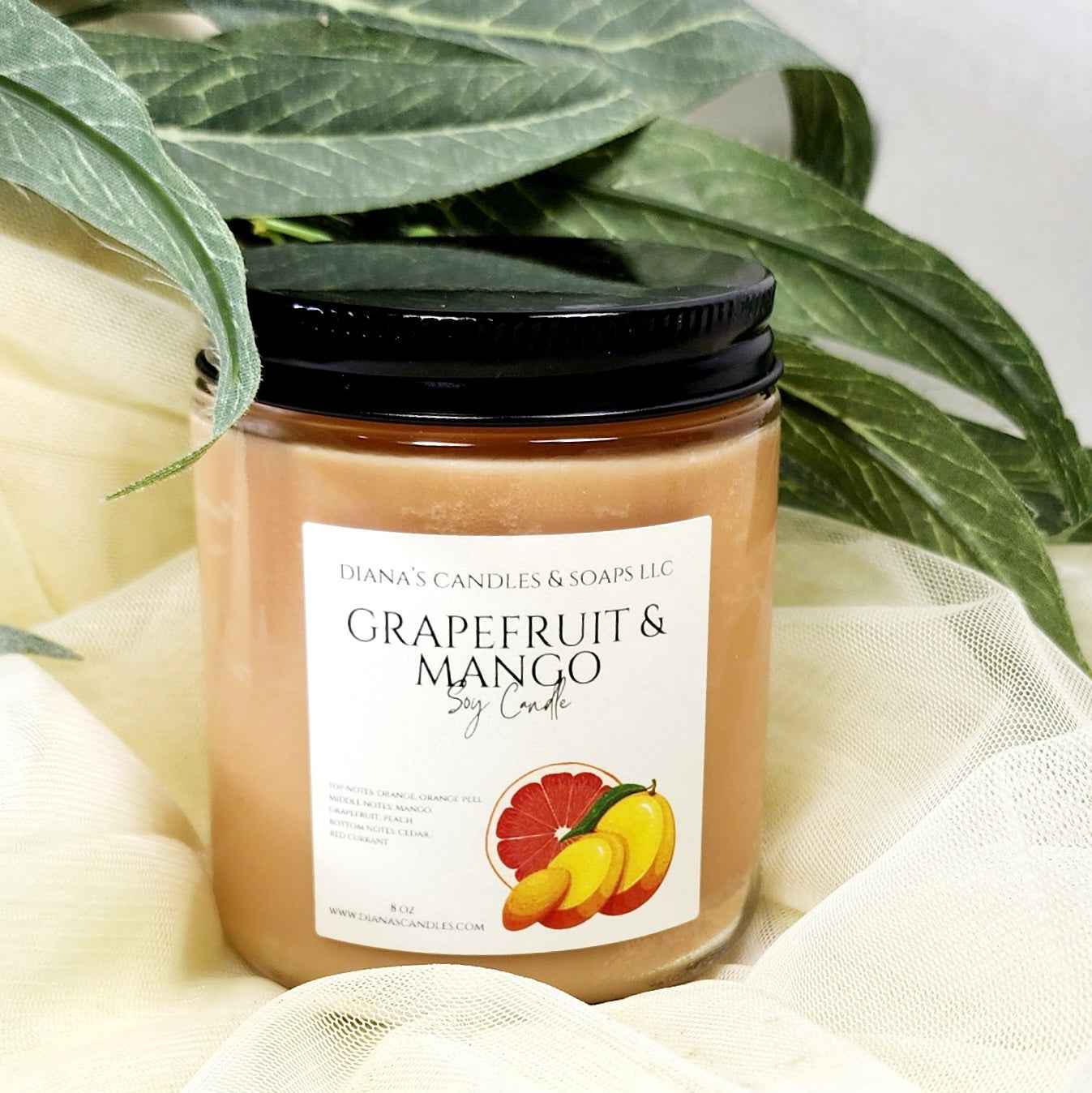 Grapefruit and Mango Candle