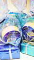 Lavender Bath Bundle – Moisturizing Glycerin Soaps & Shower Loofah Set