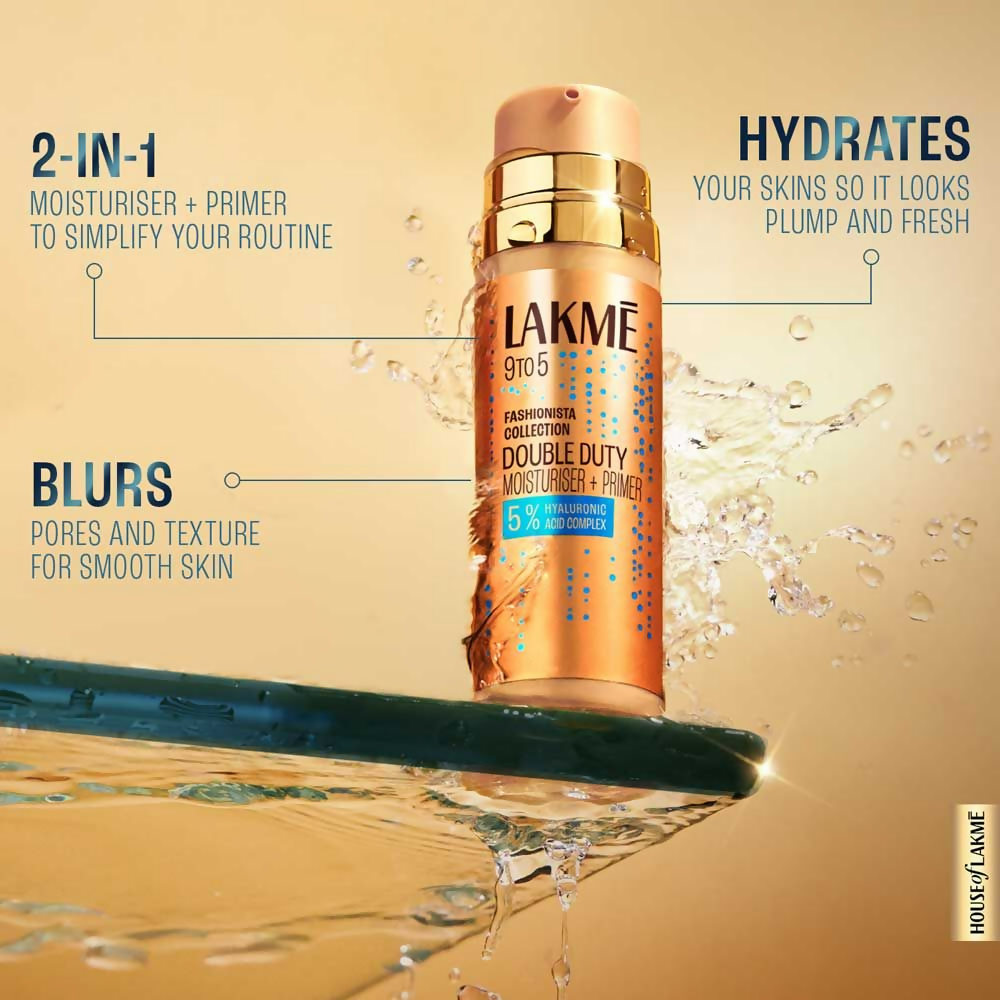 Lakme 9to5 Double Duty Moisturiser + Primer
