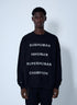 Rick Owens X Champion Men Text Print Sweatshirt by Luosophy