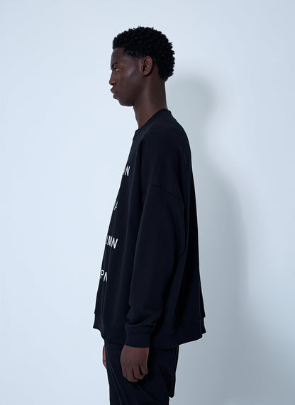 Rick Owens X Champion Men Text Print Sweatshirt by Luosophy