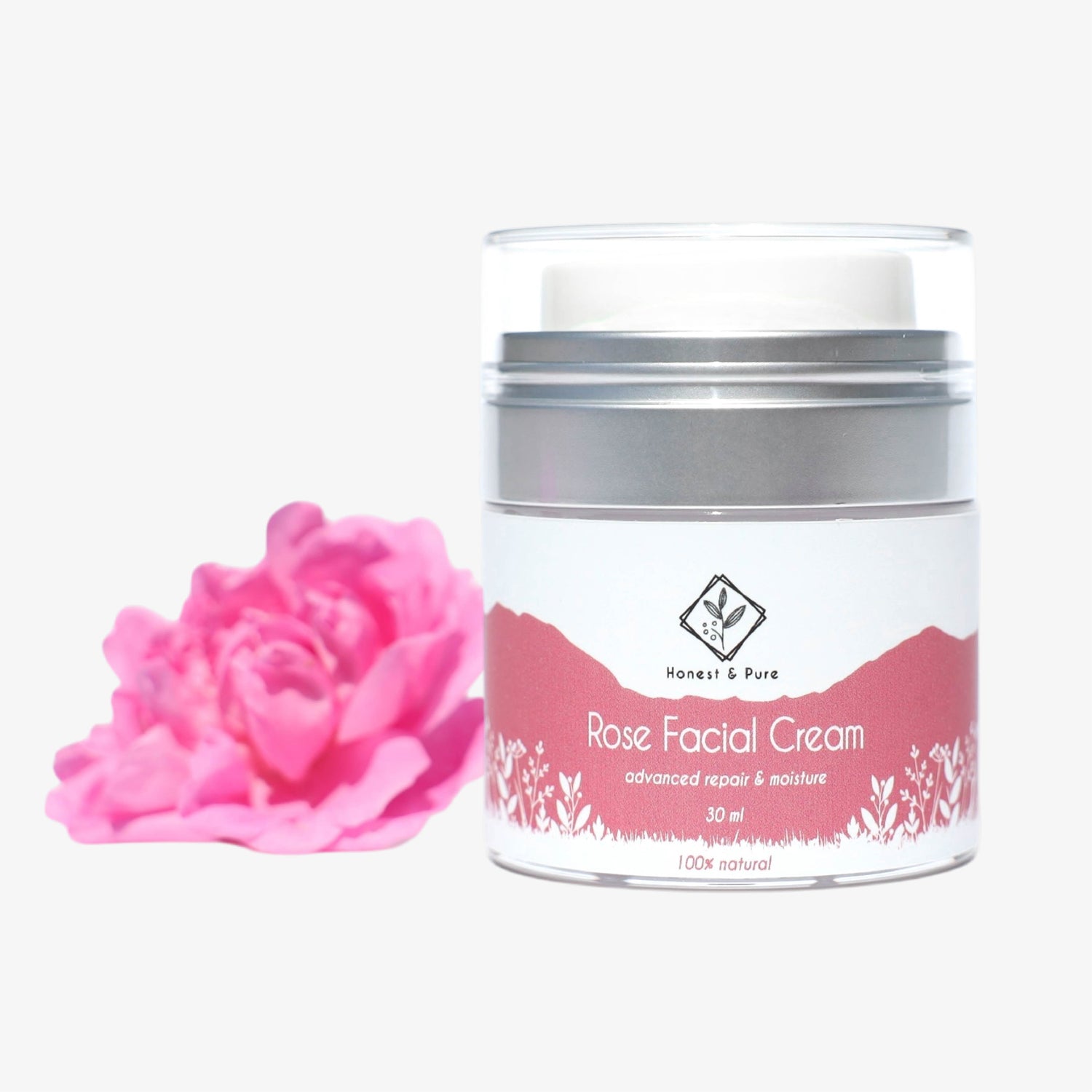 Rose Face Anti-Aging Cream and Moisturizer 