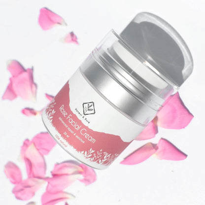 Rose Face Anti-Aging Cream and Moisturizer 