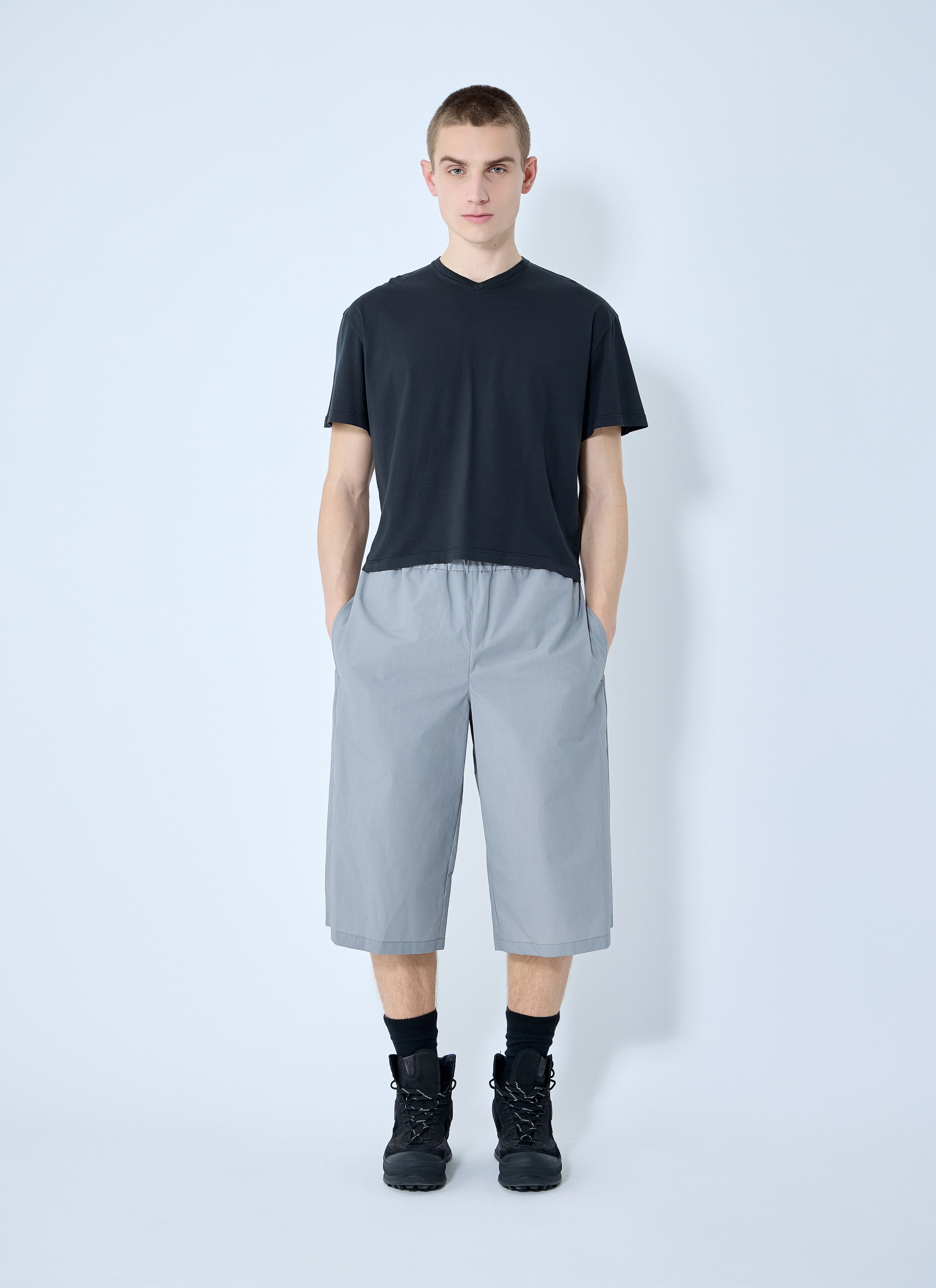 Rier Men Poplin Bermuda Shorts by Luosophy